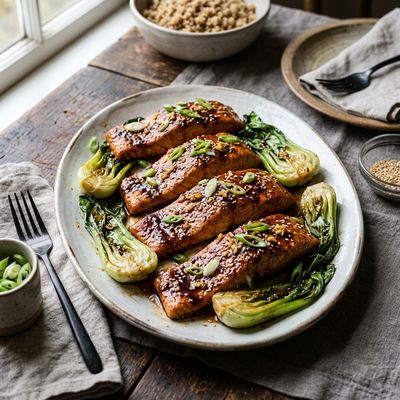 Baked Salmon with Coconut Aminos